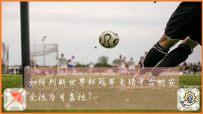 如何判断世界杯冠军竞猜平台的安全性与可靠性？